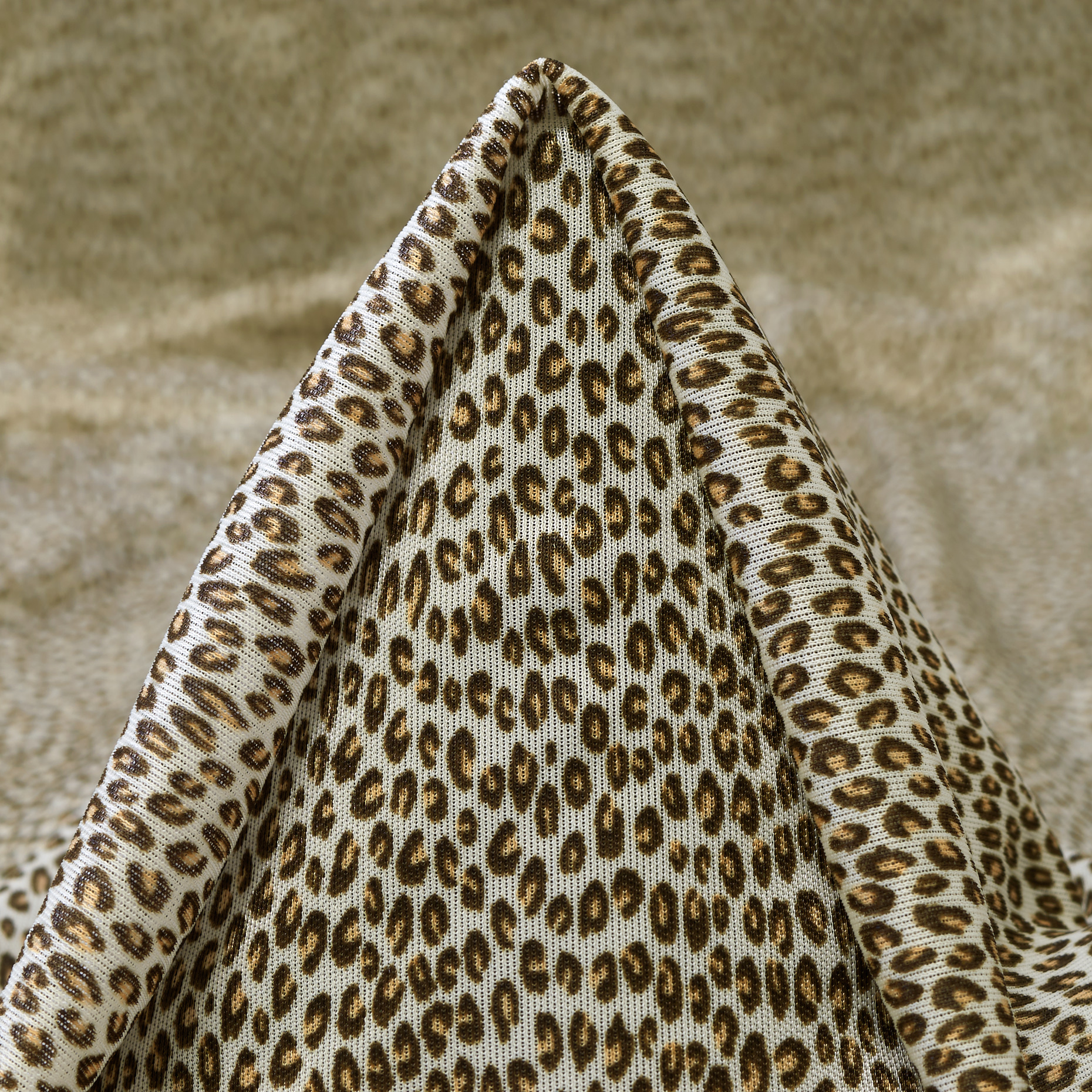 JERSEY, PRINTED, ANIMAL, WHITE ONYX&AFFOGAT (F000046340)