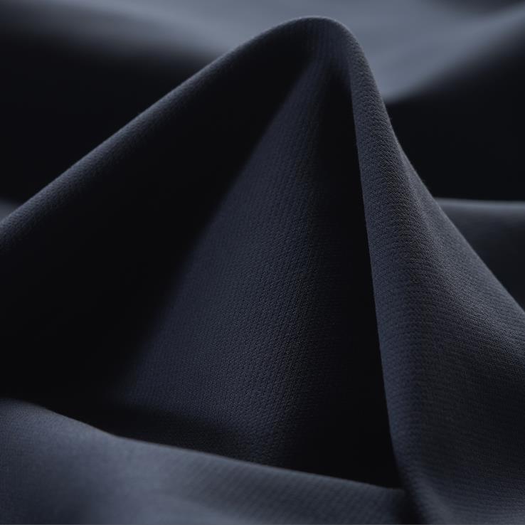 Techno Stretch, Twill, Baumwolle, Blue Opal
