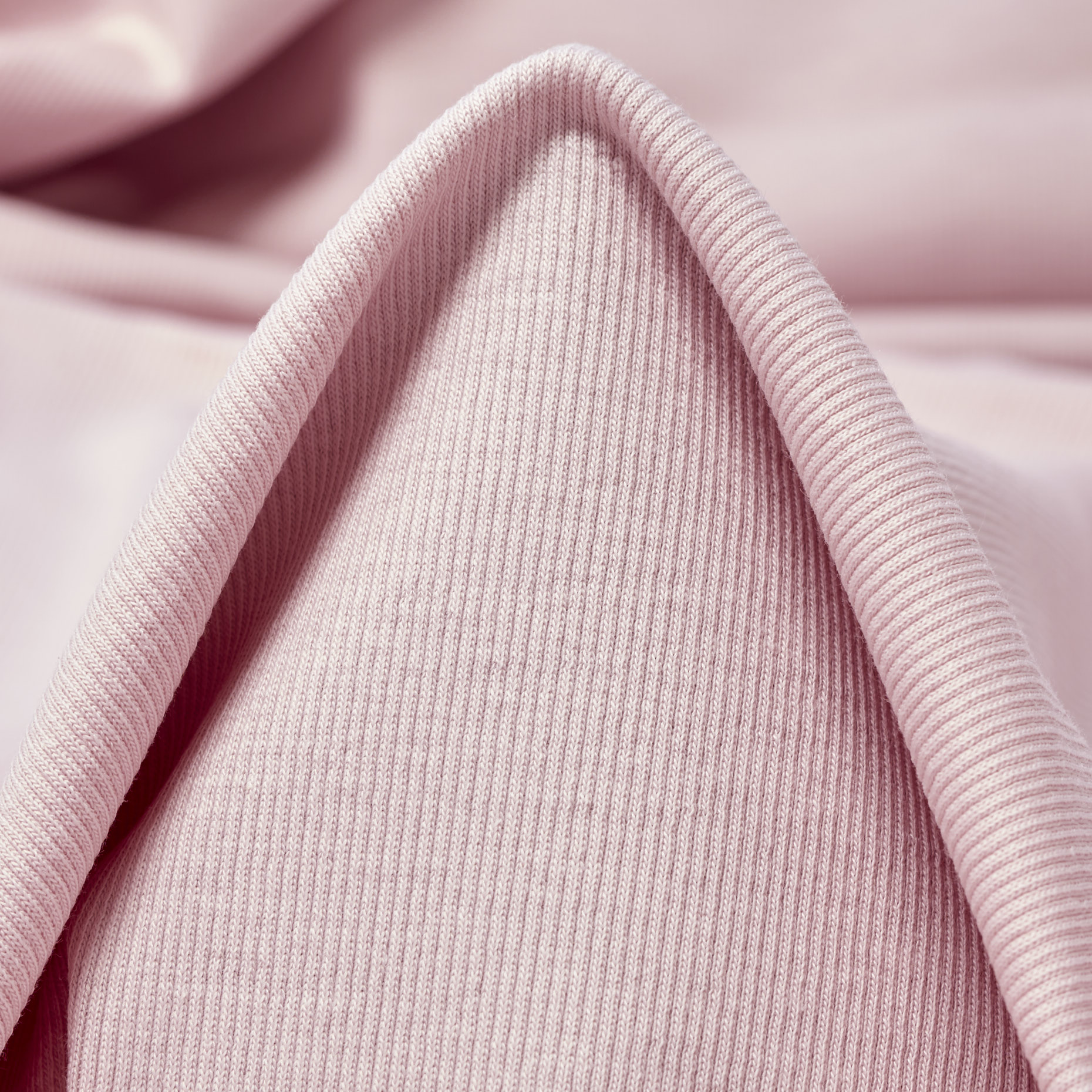 RIB JERSEY, COTTON ELASTIC, ELASTIC, ROSE QUARTZ