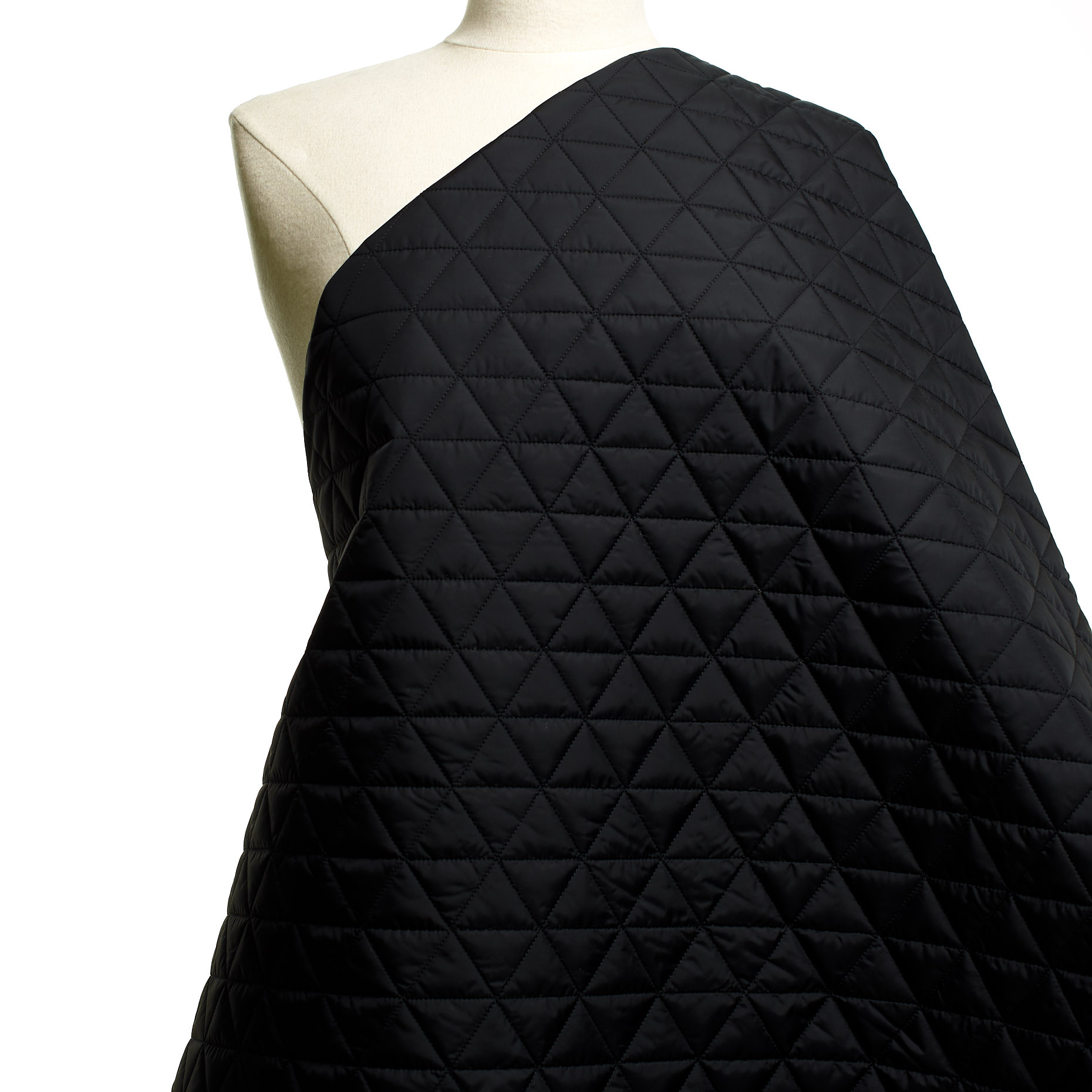 Outdoor, Nylon, Pikowany, Raven Black