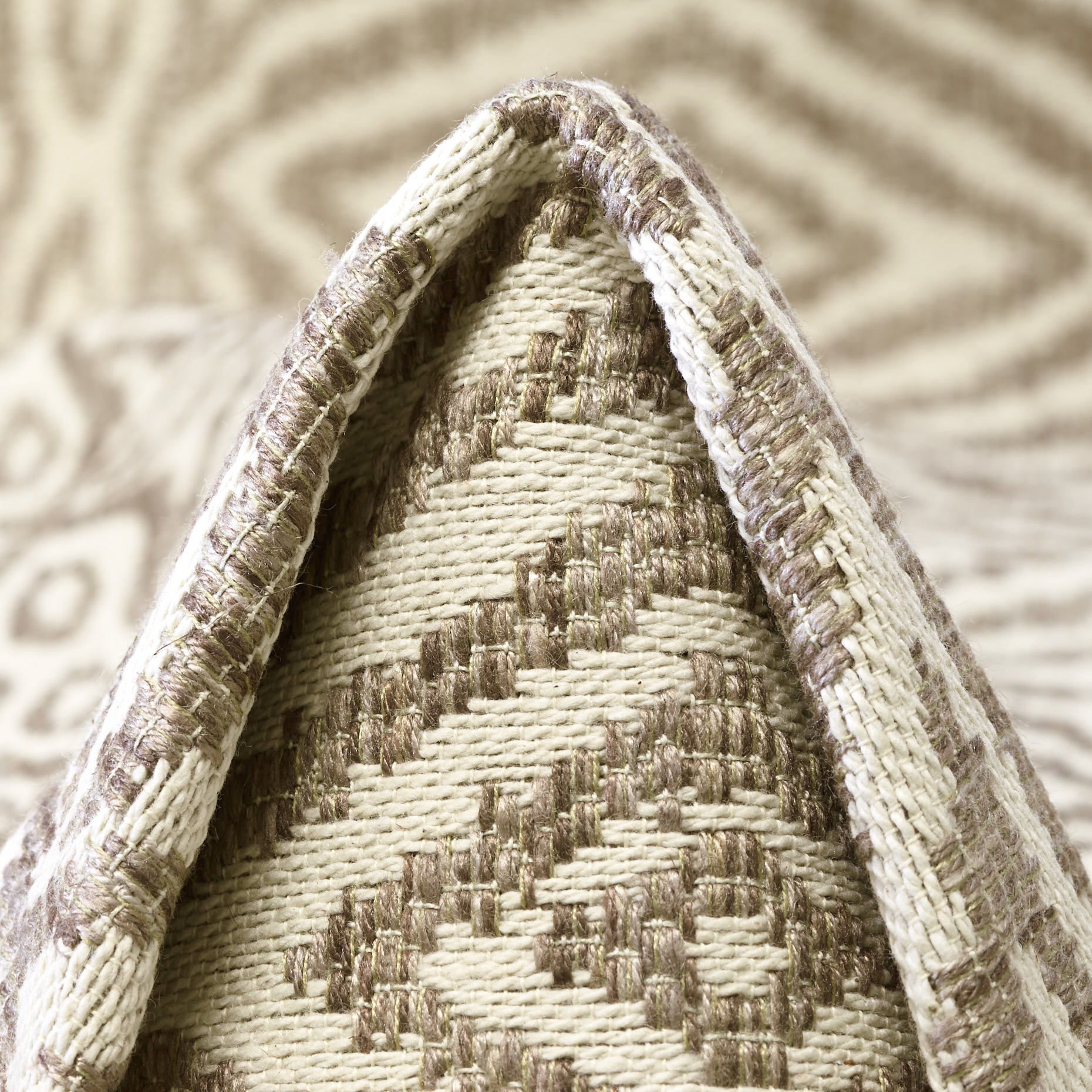 Jacquard, Cotone, Tessuto Rigido, Antique White&Cornstalk (F000053723)