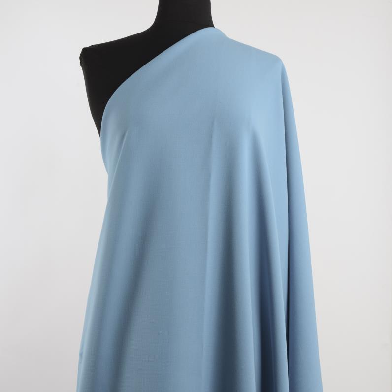 VISCOSE BLEND, ELASTIC, HORIZON BLUE