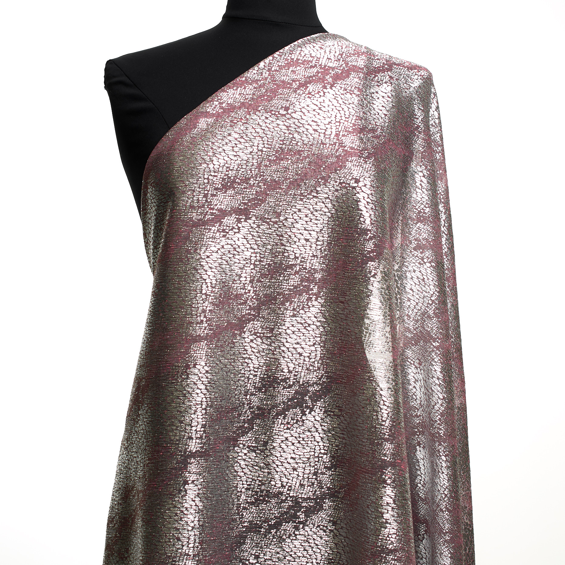 JERSEY, LUREX, SHIMMERING, NIMBUS CLOUD&SILVER