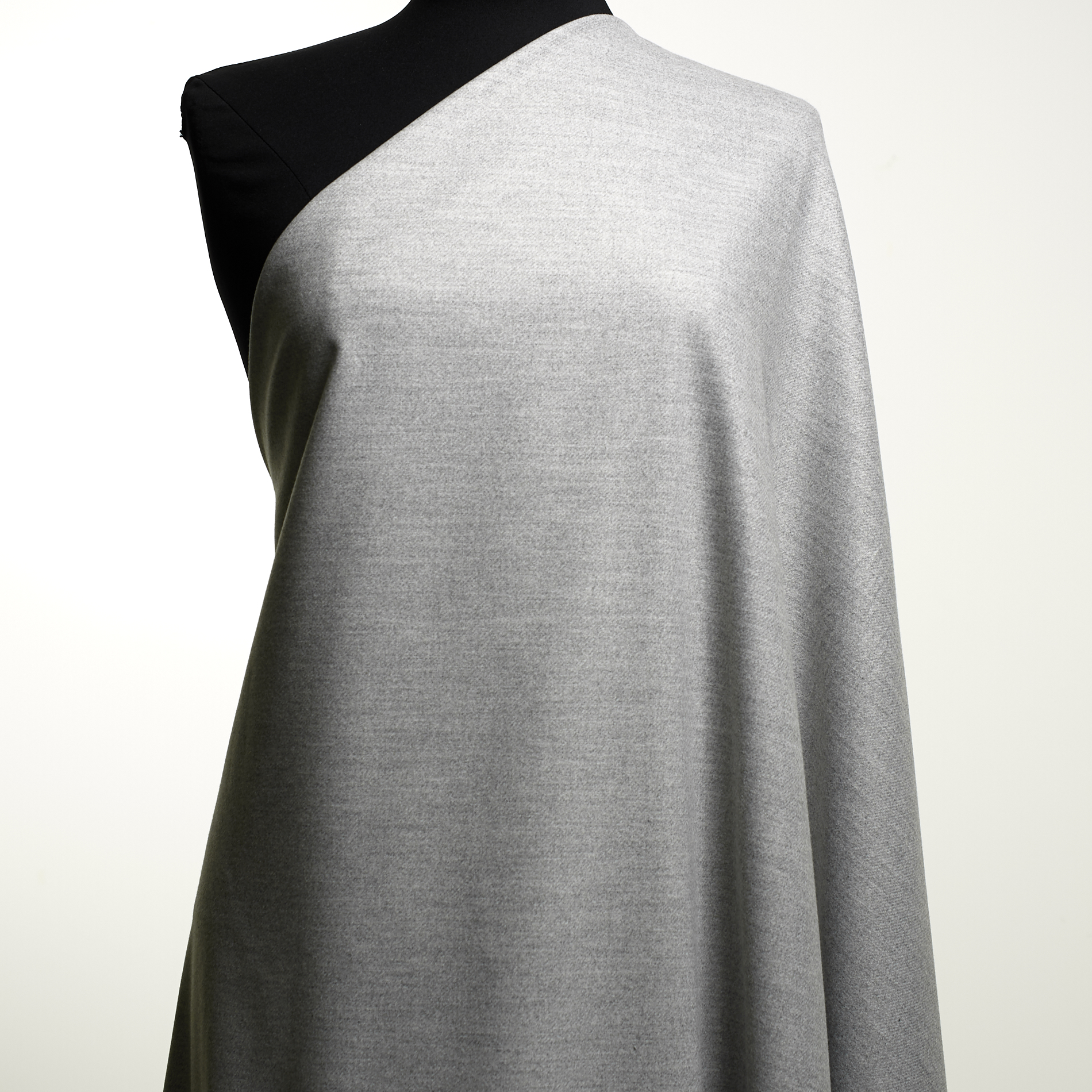Flanell, Viskose Mix, Elastik, Chiseled Stone