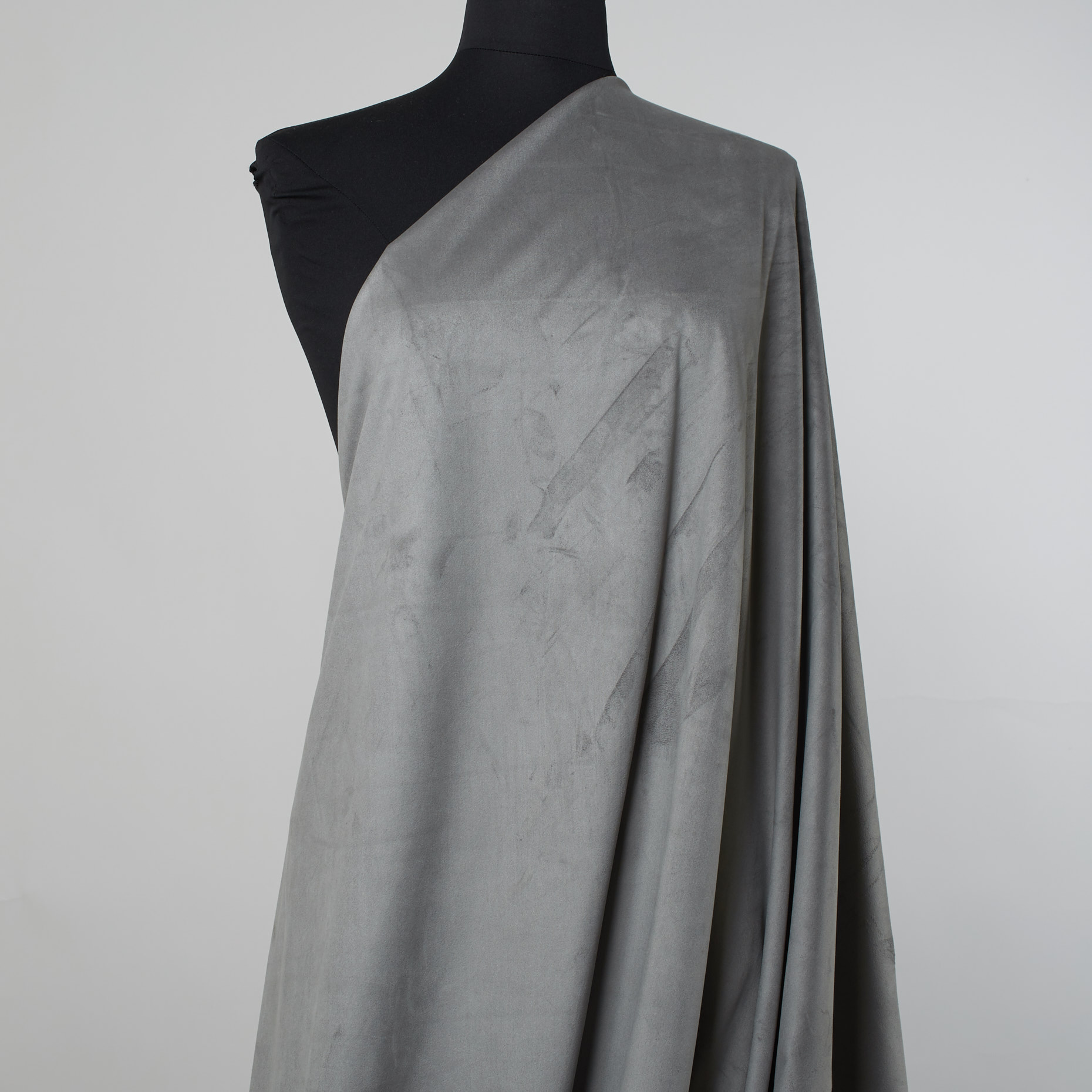 VEGAN LEATHER, GHOST GRAY