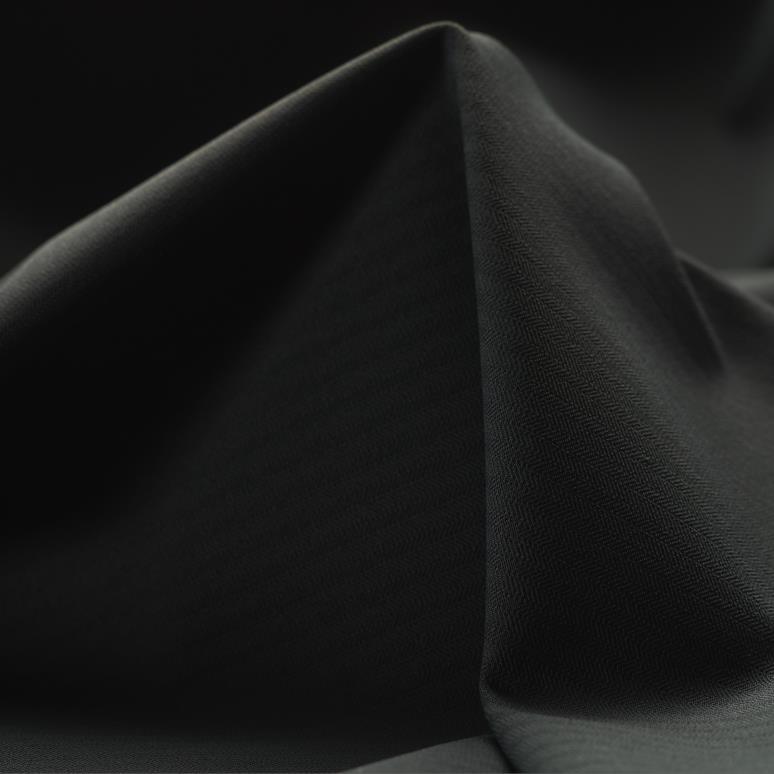 HERRINGBONE, WOOL, WATER REPELLENT, PINENEEDLE