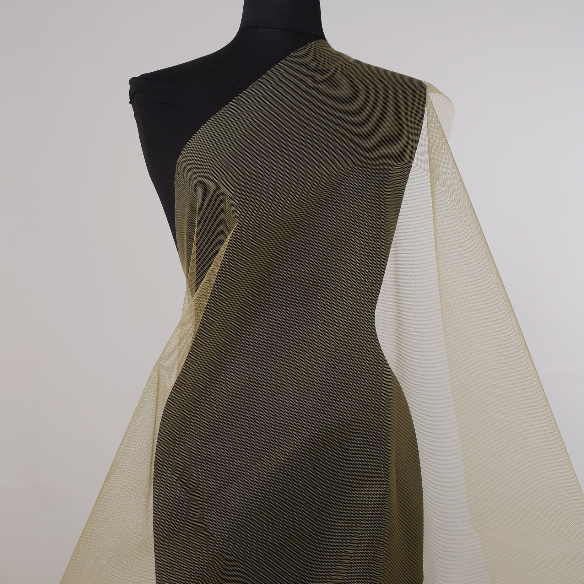 Tulle, Polyamide, Almond