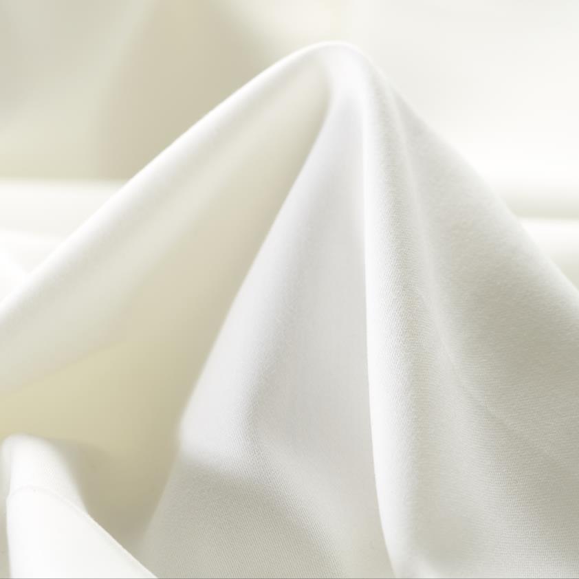 Хлопок, Вискоза, Стрейч, Lucent White