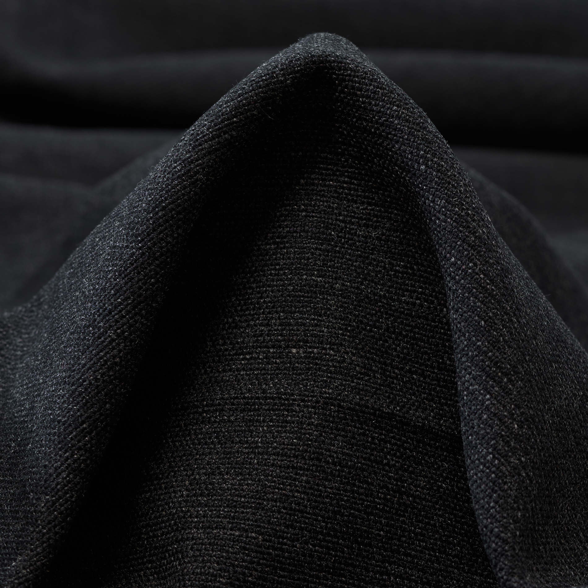DOUBLE, WOOL, MICRO DESIGN, ASPHALT